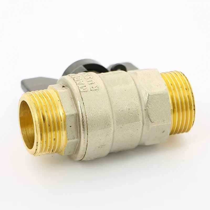 Кран газовый LD Pride 47.20 (20мм - 3/4") Н-Н Бабочка
