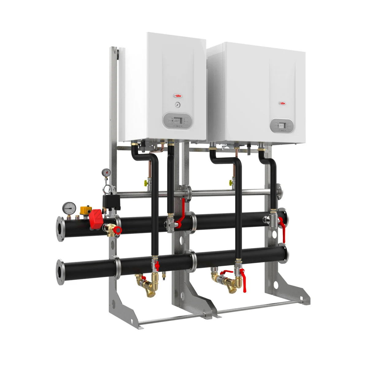 Газовый котел 50 кВт одноконтурный конденсационный R1K 50 Radiant
