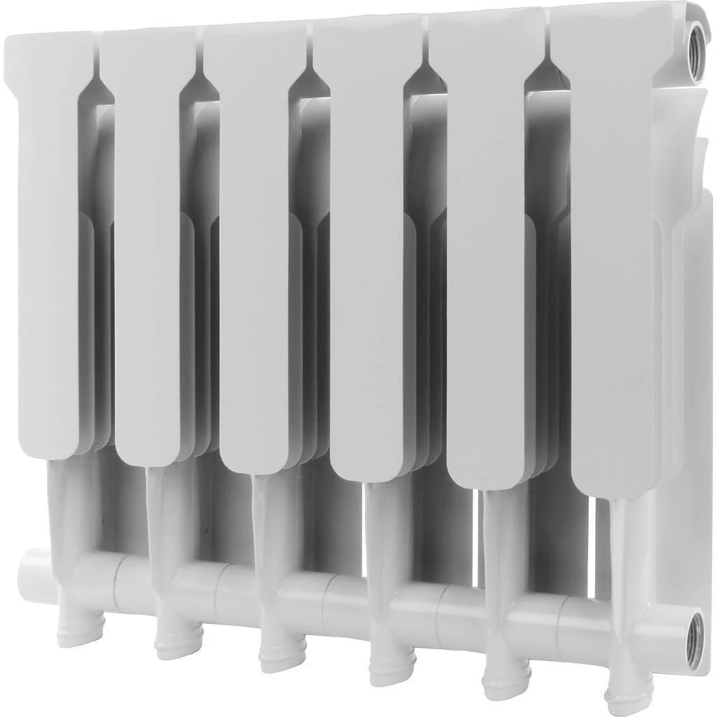 Радиатор ROMMER Profi 350 (AL350-80-80-080) - 6 секций, алюминиевый