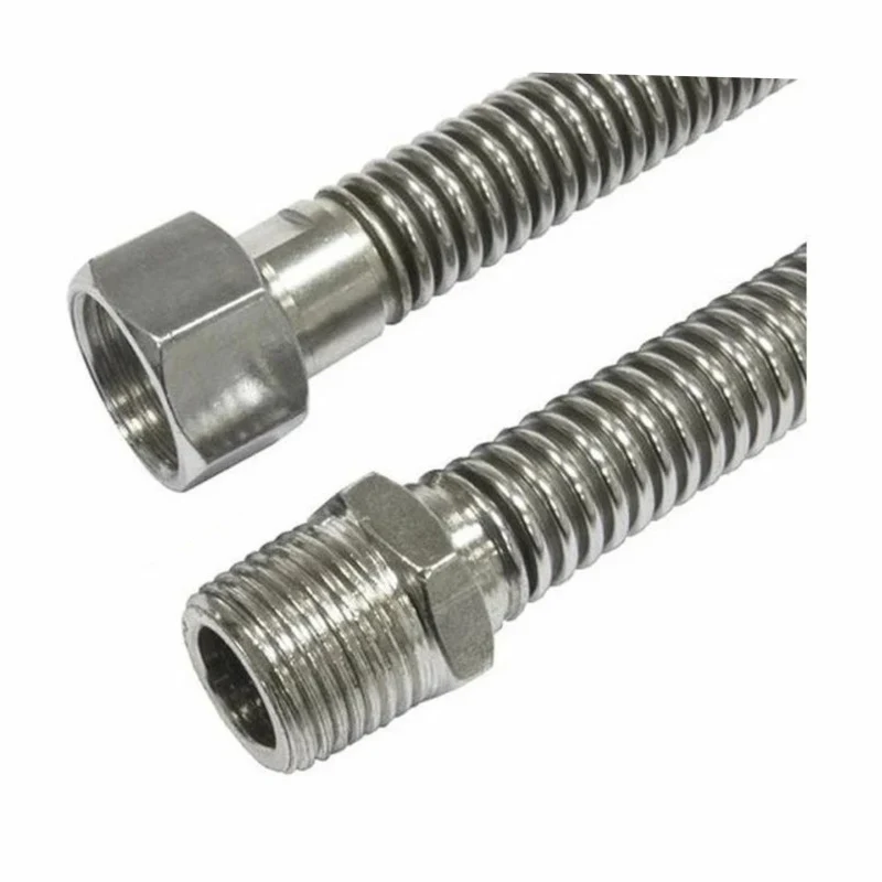 1,50м 1/2" Подводка сильфонная газовая "ТАТ-ФЛЕКС" гайка-штуцер