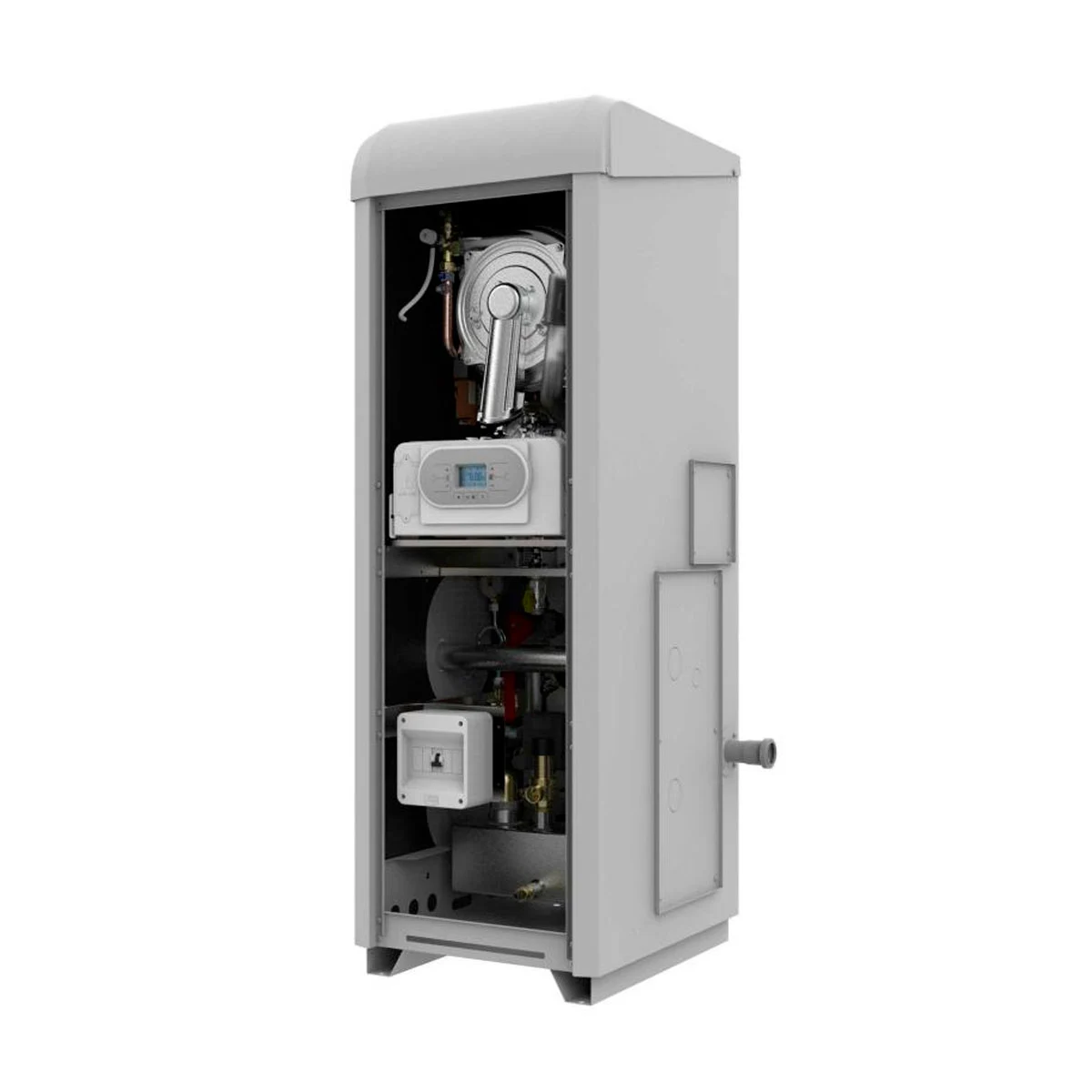 Котел конденсационный газовый  75 кВт напольный, наружный R1BK 75 N Radiant