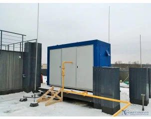 Котельная ТГУ-НОРД 600М высокой мощности на базе жаротрубных котлов