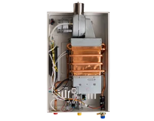 Газовый проточный водонагреватель MOGUCHI WHF 10 (10 л/мин)