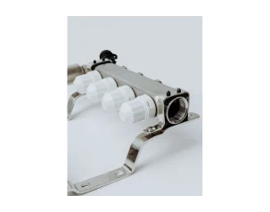 Коллек. группа с расходомерами 1"x3/4" 4 вых. Grosseto нерж 10 бар унив. кронштейн, автом. в/о