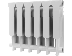 Радиатор ROMMER Profi 350 (AL350-80-80-080) - 6 секций, алюминиевый
