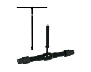 Кран газовый КШГ.45.080.10 С/С П/П Д080 шток Н=1500 мм, ПЭ-100, SDR11