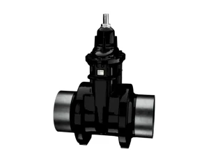Задвижка газовая DN 100 PN16 мод. со стальными патрубками, подземная