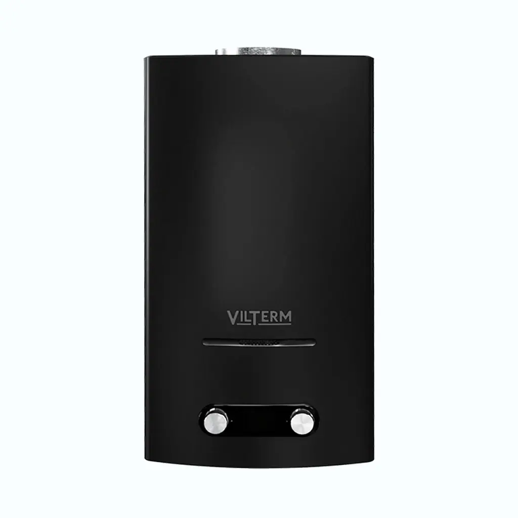 Газовый проточный водонагреватель VilTerm S 10 (Черный) - 10 л/мин