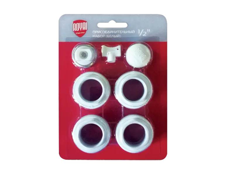 Набор присоединительный Royal Thermo 1/2'' white